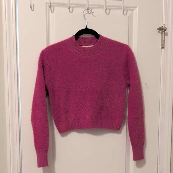 Willow & Wind Sweaters - Willow & Wind Cozy Magenta Sweater
